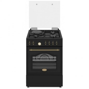 Robin BN-72 Κουζίνα 60lt με Εστίες Φυσικού Αερίου Π60εκ. Μαύρη